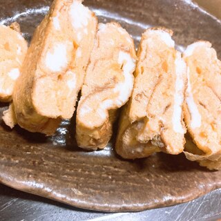 甘く美味しいすき焼きのタレ入り卵焼き！